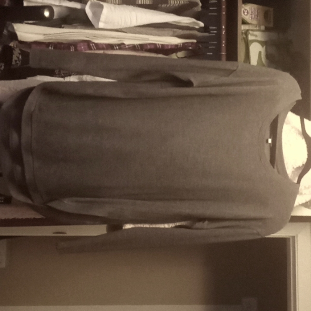 Grey Nit Sweater L